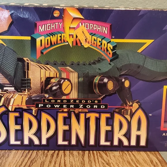 Vtg Mighty Morphin Power Rangers Serpentera Lord Zedd's Power Zord